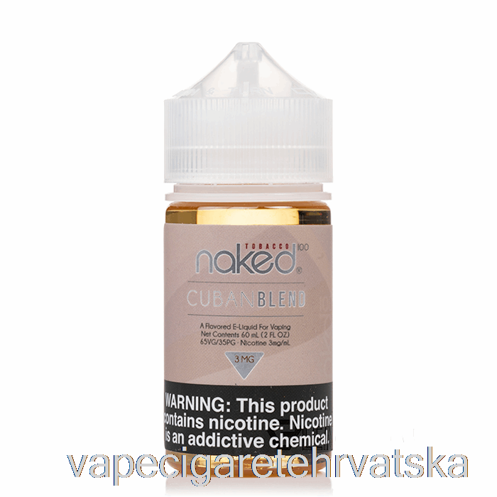 Vape Cigareta Cuban Blend - Naked 100 Duhan - 60ml 0mg